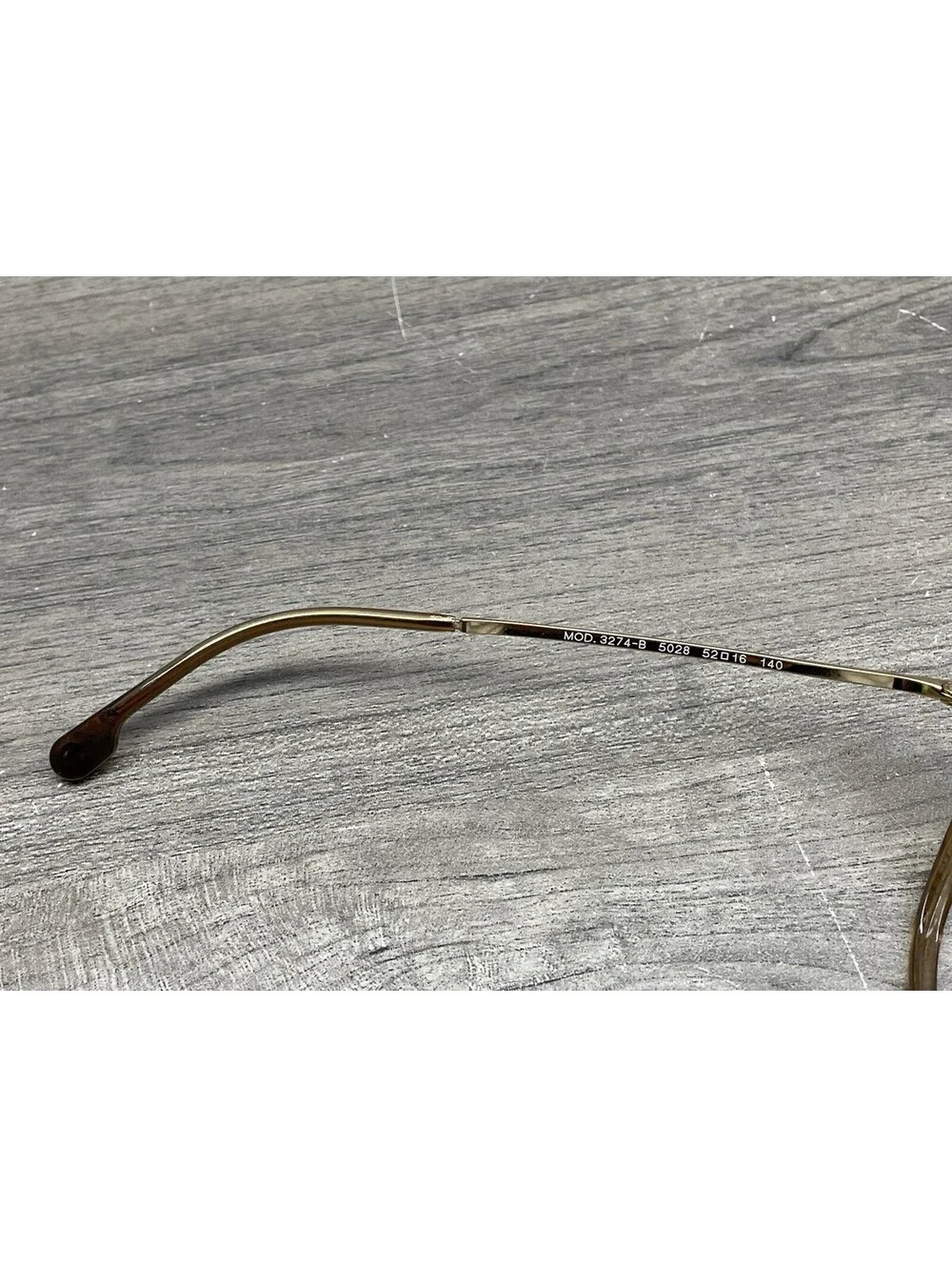 Versace Eyeglasses Frame Italy MOD.3274-B 5028 52[]16-140 Brown/Gold FRAMES ONLY